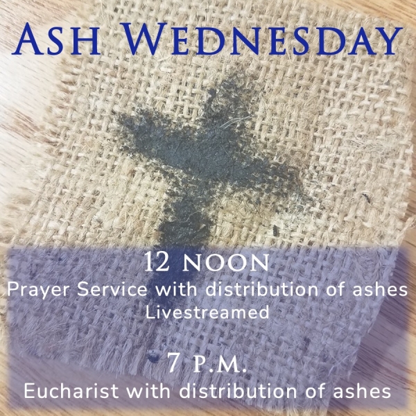Ash Wednesday Services