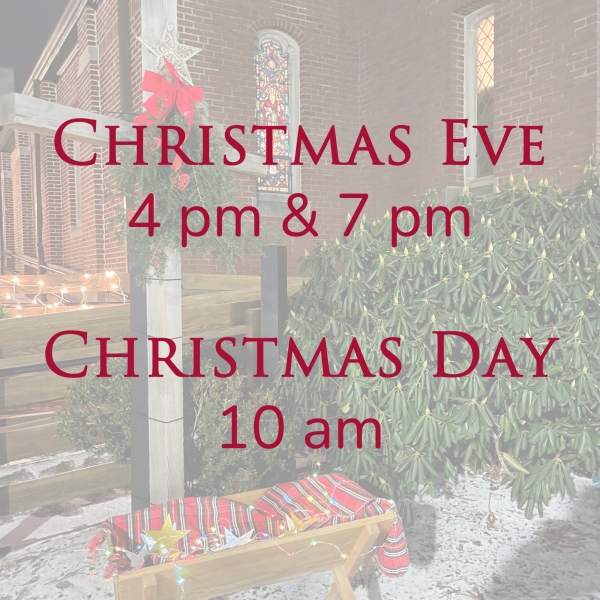 Christmas Service Times Announced!