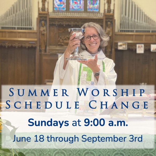 Summer Worship Time Shift