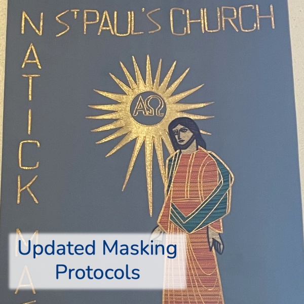 Regathering Committee Update on Masking at St. Paul's